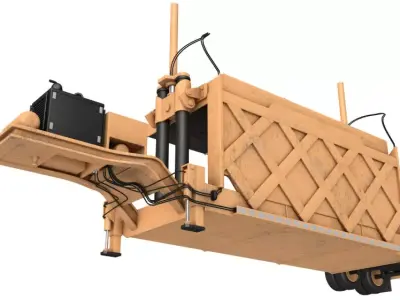 Car Crusher 3D model