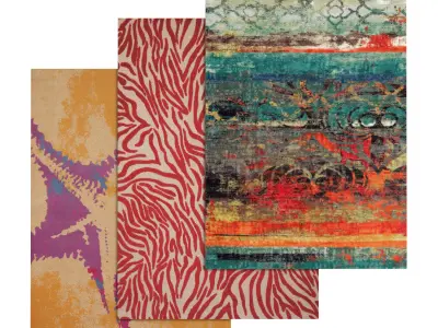 Rug Set 852 3D model