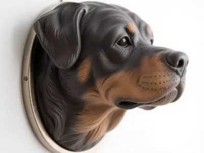 Rottweiler 3D print model