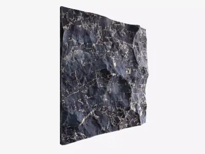 390-RockPanel marble wall art 3D model