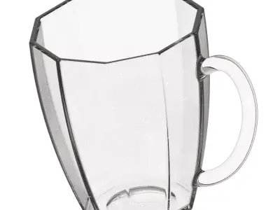 Premium Decagonal Tumbler 3D print model