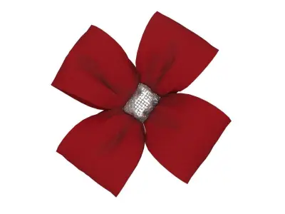 GIFT BOW 3 Low-poly 3D model