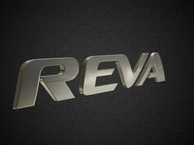 reva logo 3D model