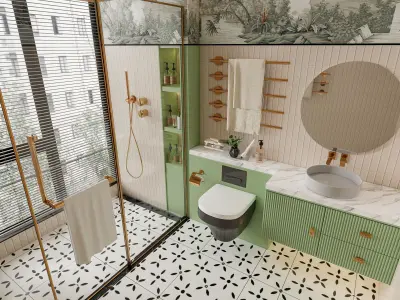 Bathroom 42 3D model