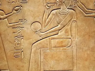 Pharaonic Tomb of Tutankhamen Low-poly 3D model