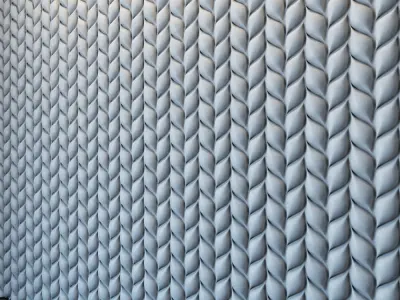 3D Panel Treccia 3D model