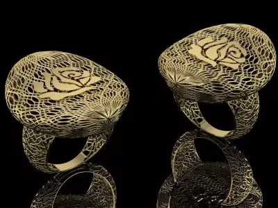 Ultra Vision Ring 3D print model 5