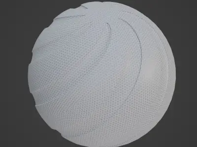 Simple Ball Mesh 05 3D model