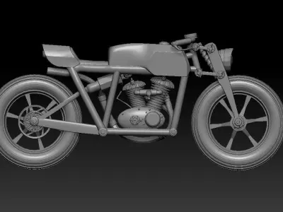 motorcycle 3D model
