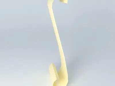 Papyrus paper note Free 3D model