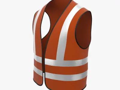 Work Vest 3D model