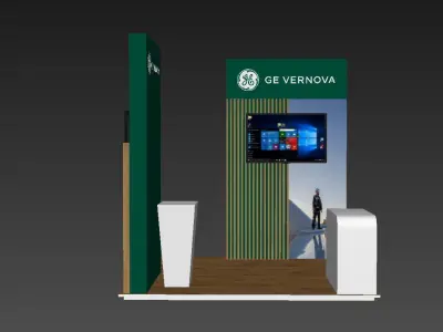 Small Stall 3D file and Design 3D model