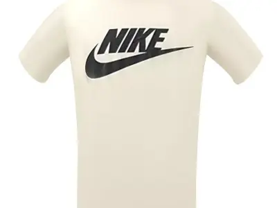 nike shirt Low-poly 3D model