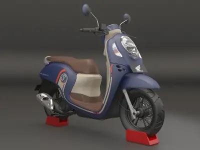 Honda Scoopy 2021 3D model