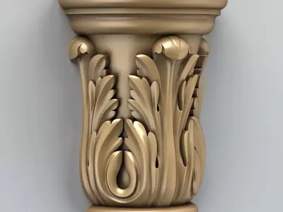 Column Capital 002 3D model