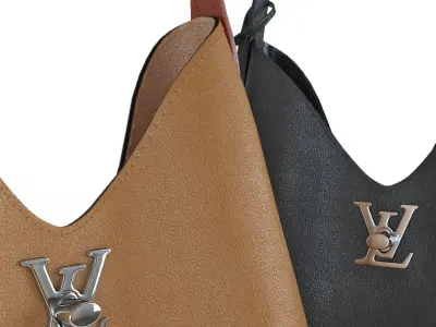 Louis Vuitton Women leather handbag  3D model
