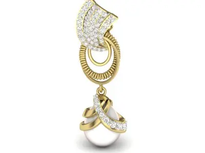 Lock for Earrings  3D print model