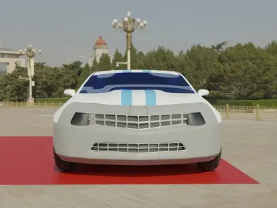 deluxe car 3D model