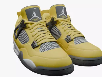 AirJordan Shoe 3D model