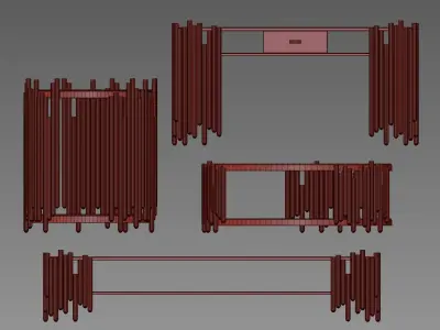 Mauris Collection - by Allamoda Furniture 3D model