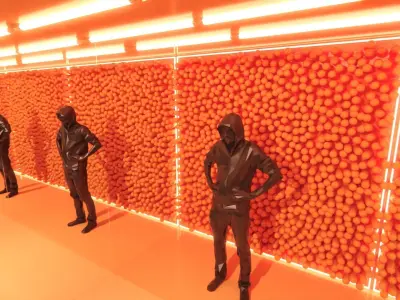 Cube Photo Opportunity 3 3D model