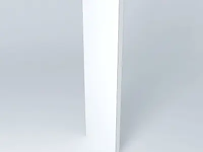 Single pink panel Free 3D model