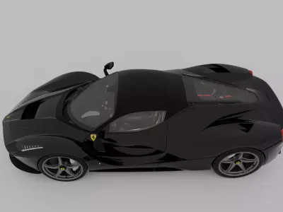 Ferrari LaFerrari 3D model 5