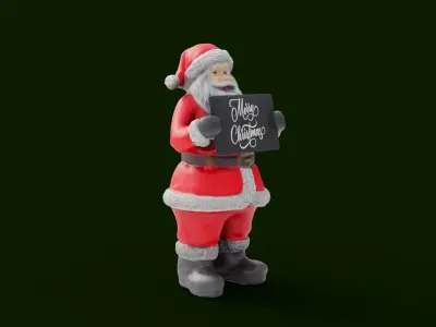 Santa 3D model
