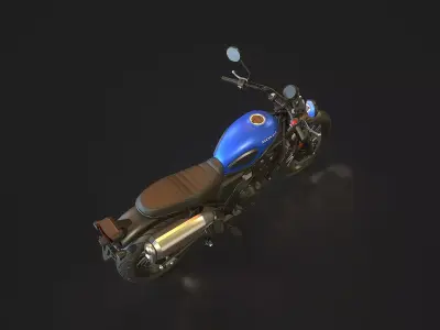 Base model Honda CL500 2023 3D model