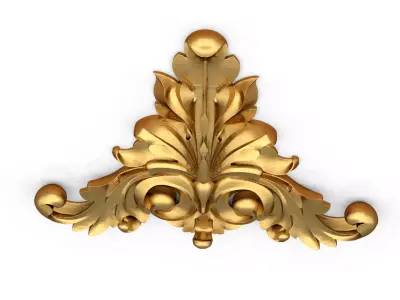 carved classic decorative ornament cnc 3d printing stl 19 3D print model