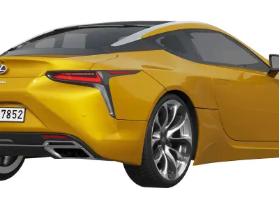 Lexus LC 500 2023 3D model