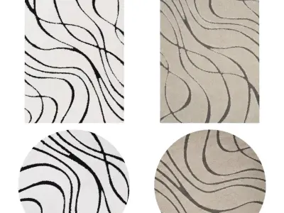 Rugs No 161 Low-poly 3D model