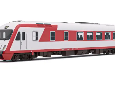 AEG DE IC-2000N Locomotive 3D model