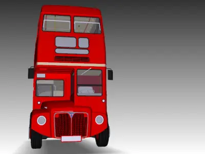 AEC Front Entranced Routemaster 3D model
