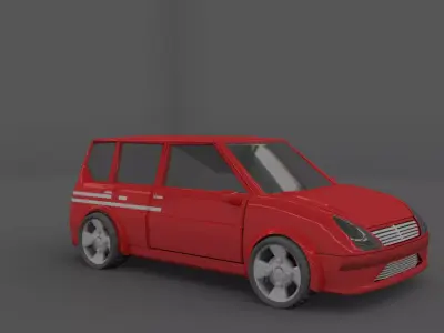 Mitsubishi adventure Free 3D model
