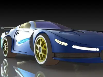 Chevrolet Corvette Free 3D print model