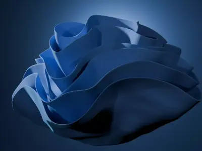 Windows 11 3D model