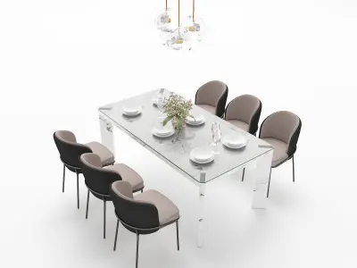 Dining Table  3D model