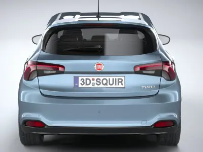 Fiat Tipo 5door 2021 3D model