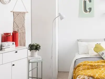 Spring floor cabinet stand 3D model