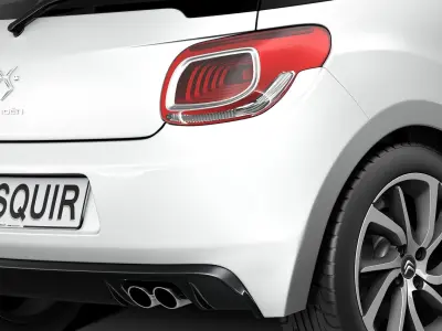 Citroen DS3 2015 3D model