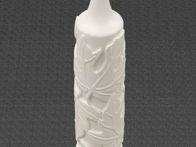 Leaf Candle 3D print model