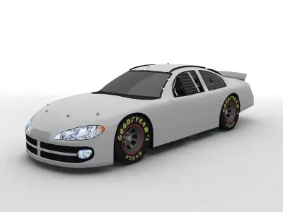 2002 Dodge Intrepid Stock Car NASCAR 3D model