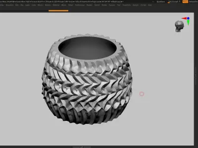 vase 3d print 439  3D print model