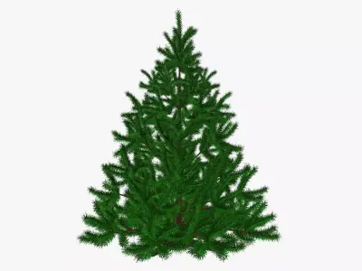 Fir tree artificial 03 3D model