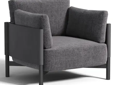 Syren Armchair 3D model