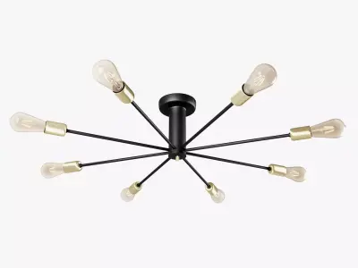 Nowodvorski MILL VIII 9135 lamp 3D model