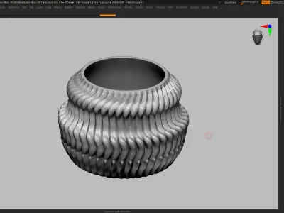 vase 3d print 487  3D print model