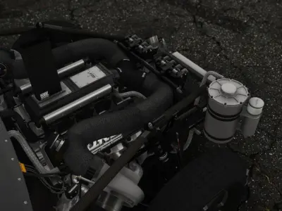 MUSTANG GT500 FIVEM AND BLEND FILE INSANE DETAIL LOW POLY  Low-poly 3D model