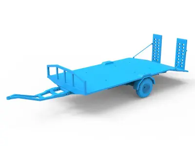 Trailer toy 3D print model